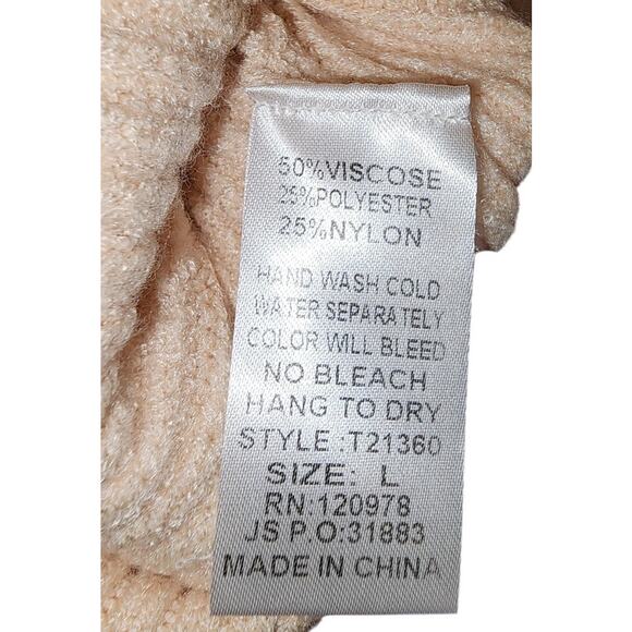 Entro Cream Textured Sleeve Sweater - Picture 4 of 4